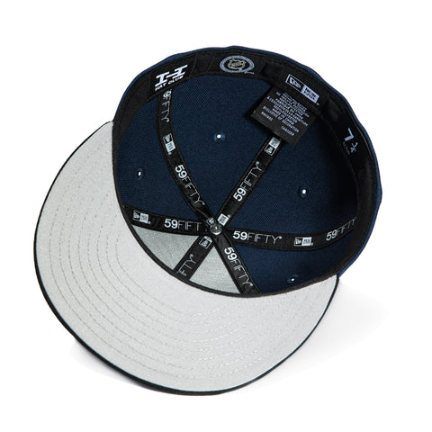 New Era 59Fifty Chicago Blackhawks Hat - Navy, Black