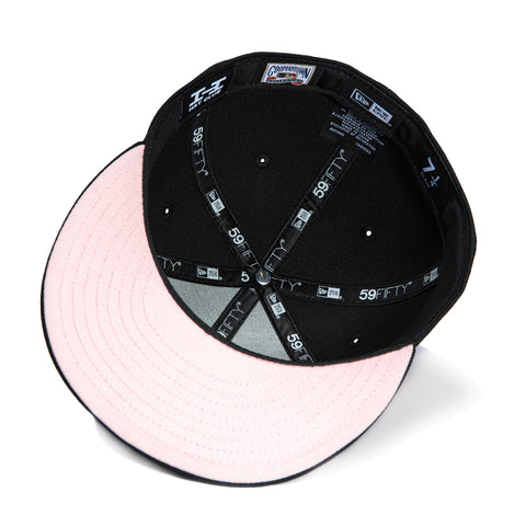 New Era 59Fifty Arizona Diamondbacks Inaugural Patch Script Hat - Black, Purple, Maroon